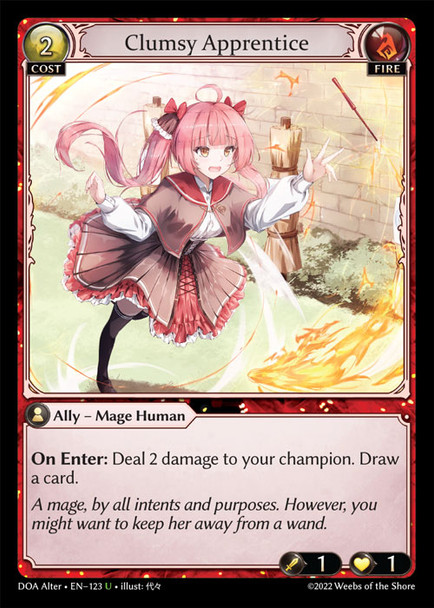|GA01|<Alt>[DOA-EN-123](U) Clumsy Apprentice