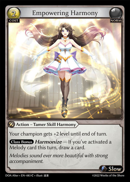 GA01-DOAAlt-EN-083C Empowering Harmony (Foil)