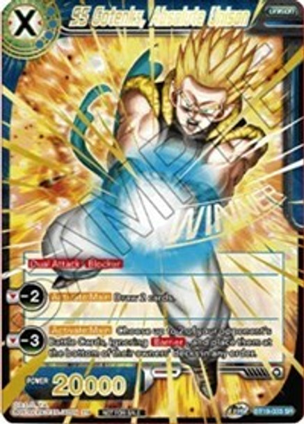 BT10-033SR SS Gotenks, Absolute Unison (Gold Stamp)