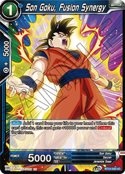 BT12-032UC Son Goku, Fusion Synergy
