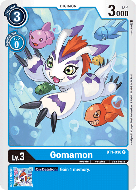 BT01-030C Gomamon