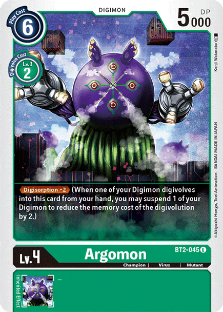 BT02-045U Argomon