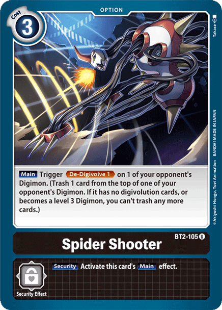 BT02-105U Spider Shooter