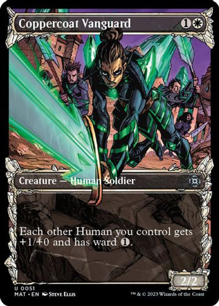 MAT-051U Coppercoat Vanguard (Showcase) (Foil)