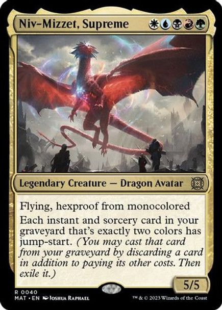 MAT-040R Niv-Mizzet, Supreme