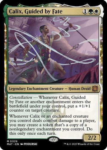 MAT-026M Calix, Guided by Fate (Foil)