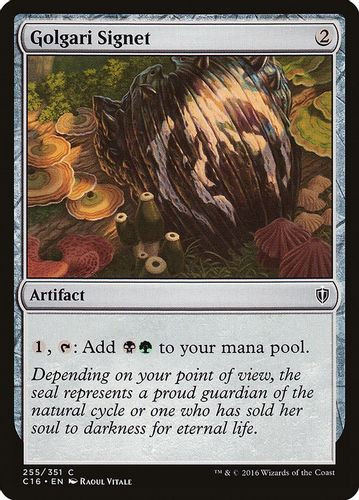 C16-255C Golgari Signet