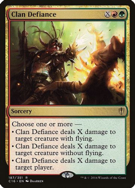 C16-187R Clan Defiance