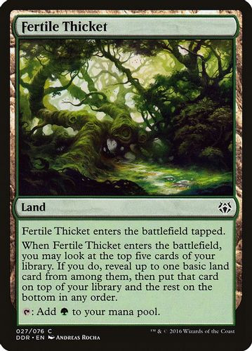 DDR-027C Fertile Thicket