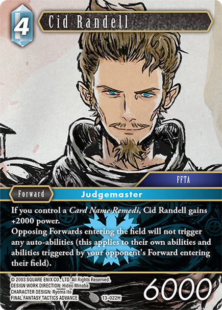 FF13-022H Cid Randell Foil