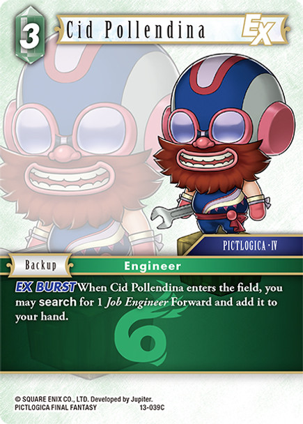 FF13-039C Cid Pollendina Foil