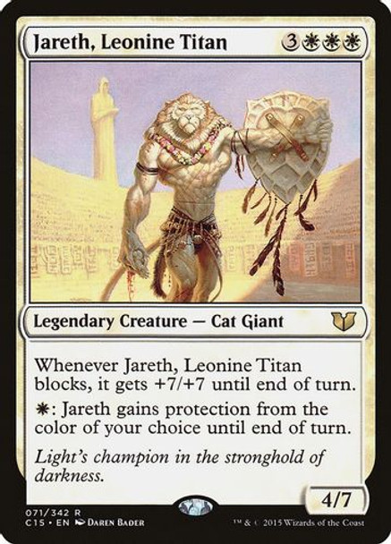 C15-071R Jareth, Leonine Titan