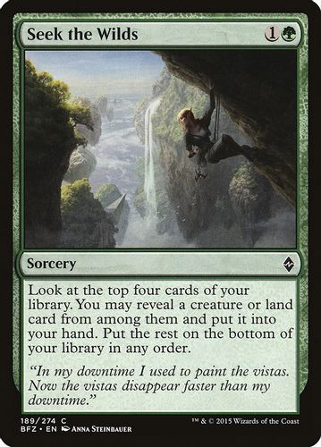 BFZ-189C Seek the Wilds