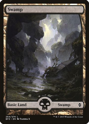 BFZ-264FAL Swamp - Full Art
