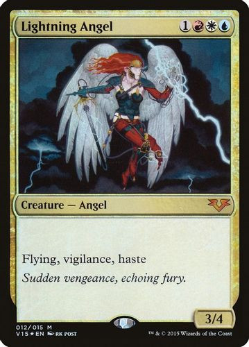 V15-012M Lightning Angel (Foil)