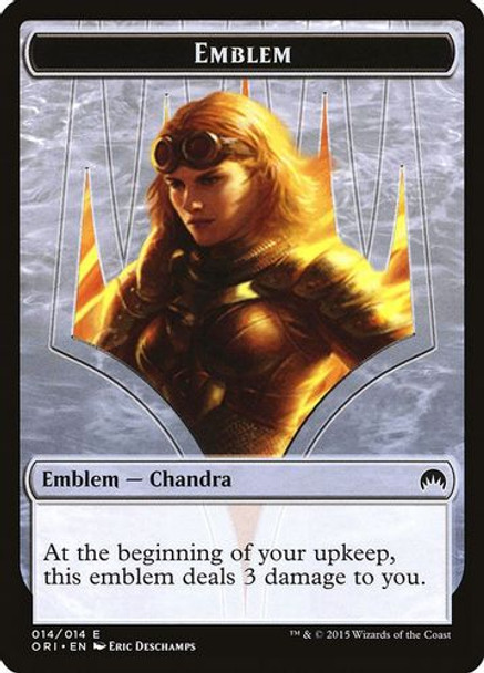 ORITOK-014 Emblem - Chandra, Roaring Flame