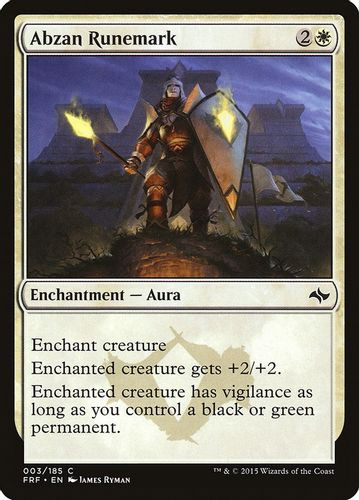 FRF-003C Abzan Runemark