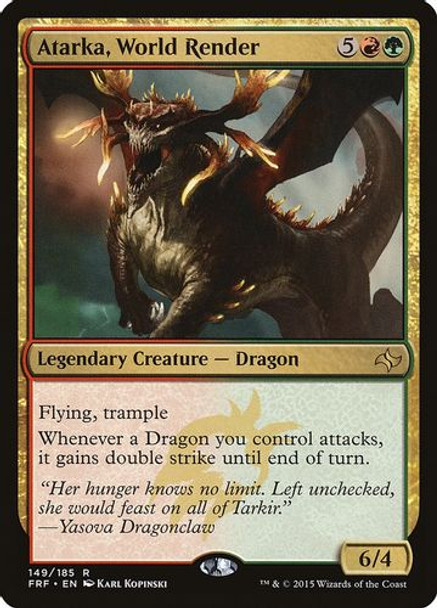FRF-149R Atarka, World Render