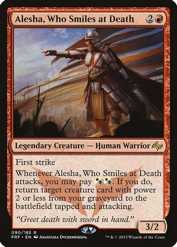 FRF-090R Alesha, Who Smiles at Death (Foil)
