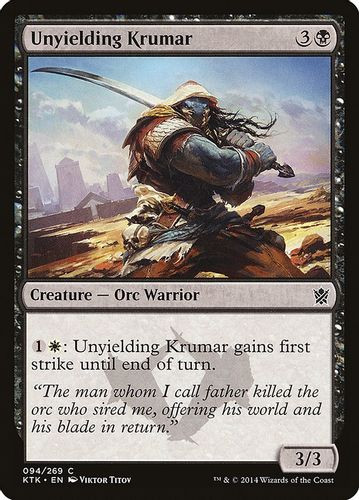 KTK-094C Unyielding Krumar