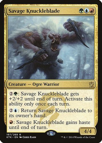 KTK-197R Savage Knuckleblade
