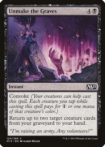 M15-120C Unmake the Graves
