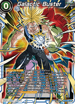 BT13-060SR Galactic Buster