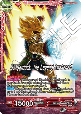 BT13-001UC Bardock // SS Bardock, the Legend Awakened Foil