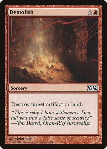 M14-136C Demolish