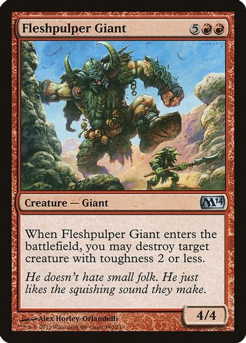 M14-140U Fleshpulper Giant