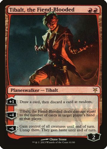 DDK-041M Tibalt, the Fiend-Blooded (Foil)
