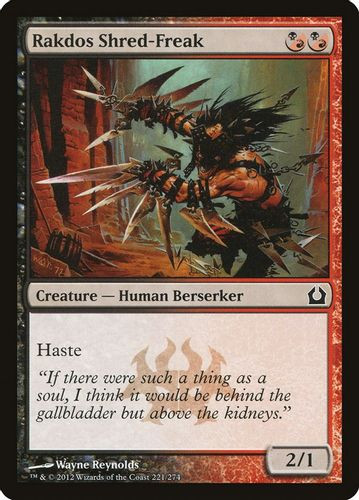 RTR-221C Rakdos Shred-Freak
