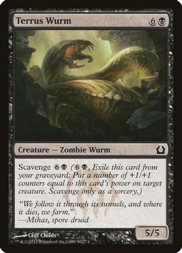 RTR-080C Terrus Wurm (Foil)