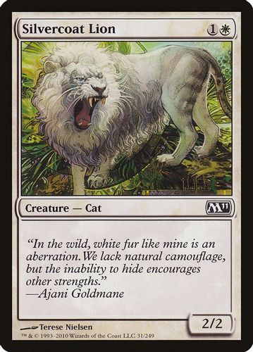 M11-031C Silvercoat Lion