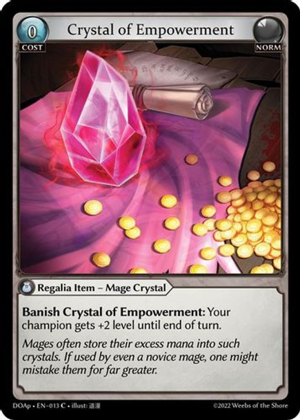 GA-DOAp-EN-013C Crystal of Empowerment