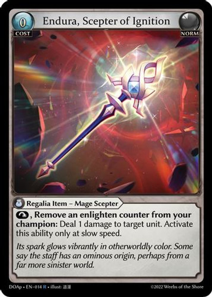 GA-DOAp-EN-014R Endura, Scepter of Ignition