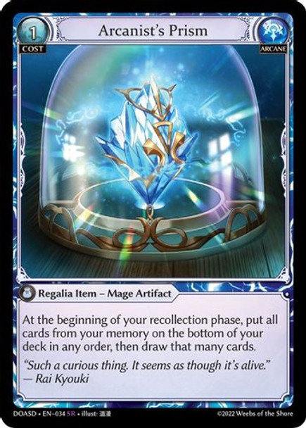 GA-DOAASD-EN-034SR Arcanist's Prism