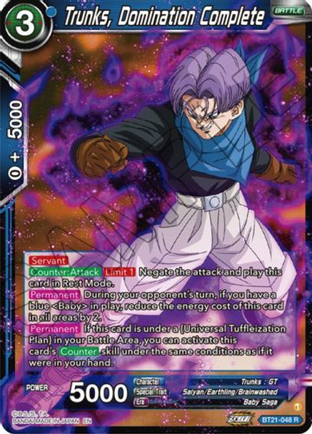 BT21-048R Trunks, Domination Complete (Foil)