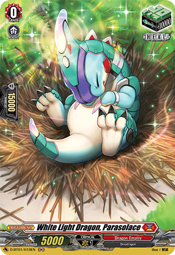 D-BT01/H10EN H White Light Dragon, Parasolace (Holo)