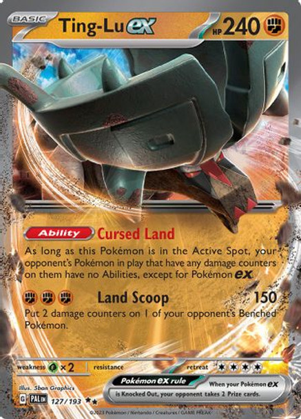 [SV02][PAL-127/193](RR) Ting-Lu ex (Holo)