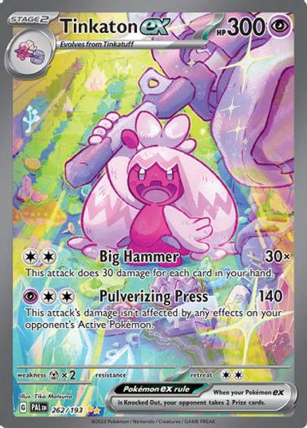 SV02-PAL-EN-262/193GRR Tinkaton ex (Holo)