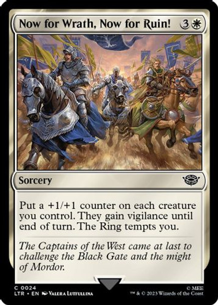 LTR-024C Now for Wrath, Now for Ruin! (Foil)