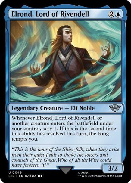 LTR-049U Elrond, Lord of Rivendell (Foil)