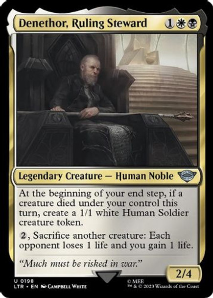 LTR-198U Denethor, Ruling Steward (Foil)