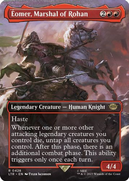 LTR-428R Eomer, Marshal of Rohan (Borderless)