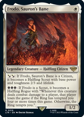 LTR-018R Frodo, Sauron's Bane (Foil)