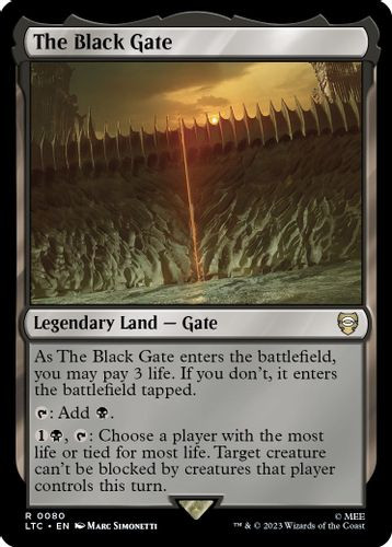 LTC-080R The Black Gate
