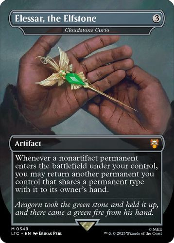 LTC-349M Elessar, the Elfstone - Cloudstone Curio