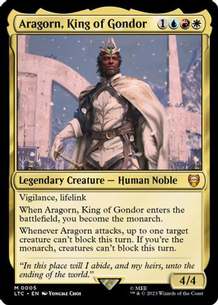 LTC-005M Aragorn, King of Gondor (Foil)