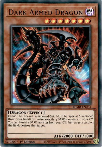 BLMR-EN054 Dark Armed Dragon (Ultra Rare) <1st>